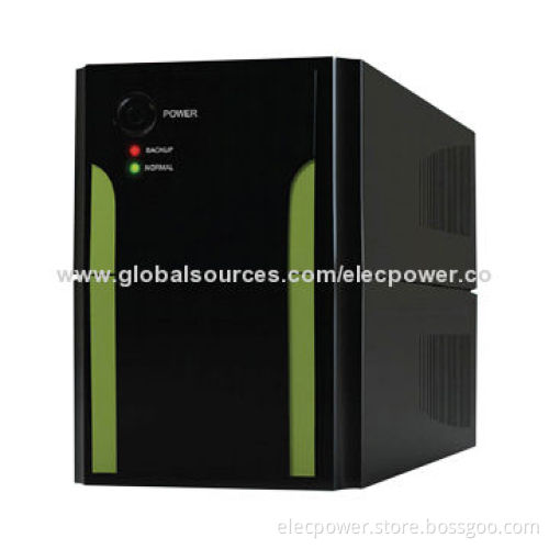 650VA offline uninterruptible power supplies, LED display, PWM output, silent setup